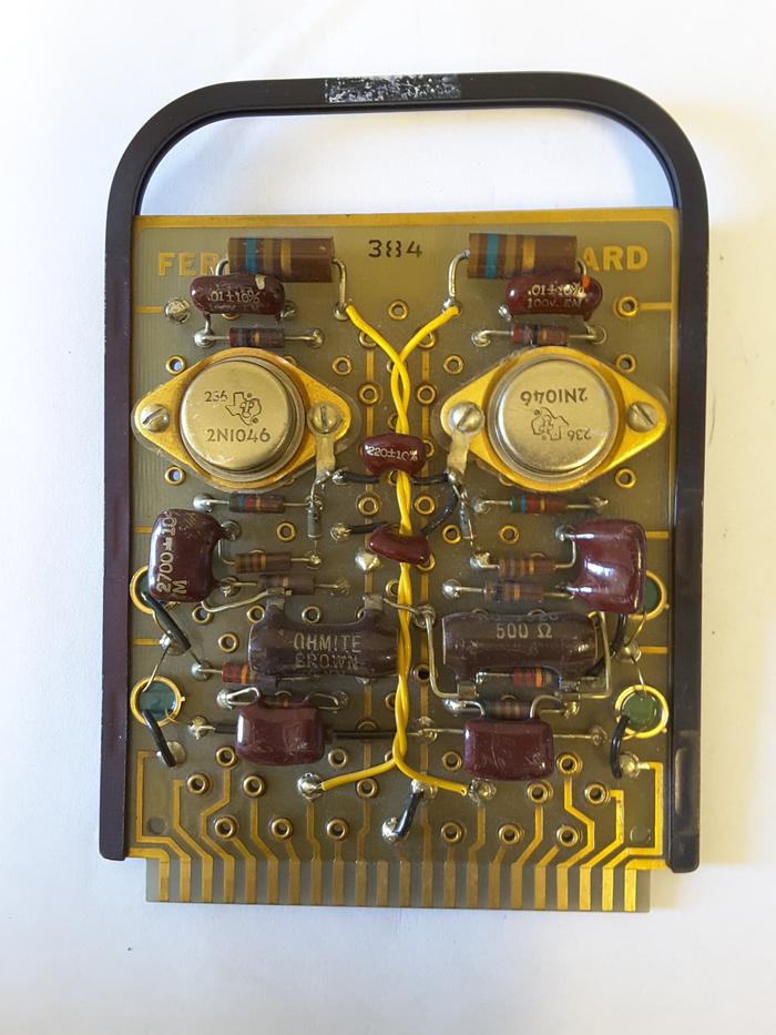 Front of the write amplifier