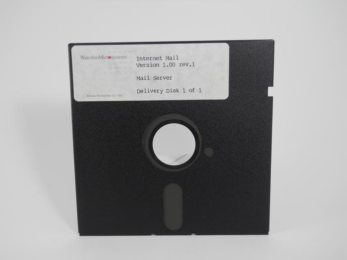 Front of floppy disk